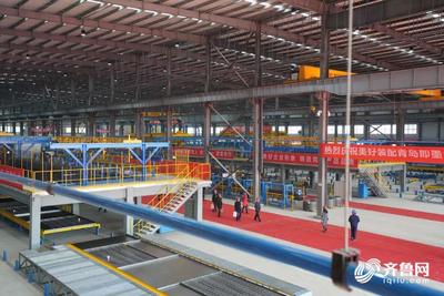 國內智能化程度最高的裝配式混凝土預制件生產基地今天在青島投產